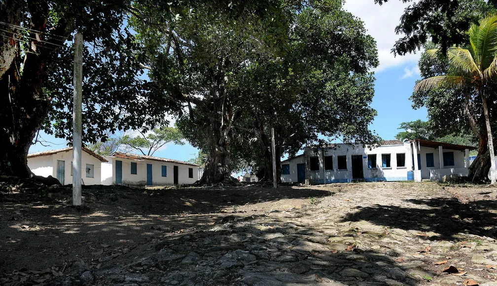 Terreiro Asepò Erán Opé Olùwa, também conhecido como terreiro Viva Deus, na cidade de Cachoeira - BA — Foto: Lazaro Menezes/Secretaria de Cultura da Bahia